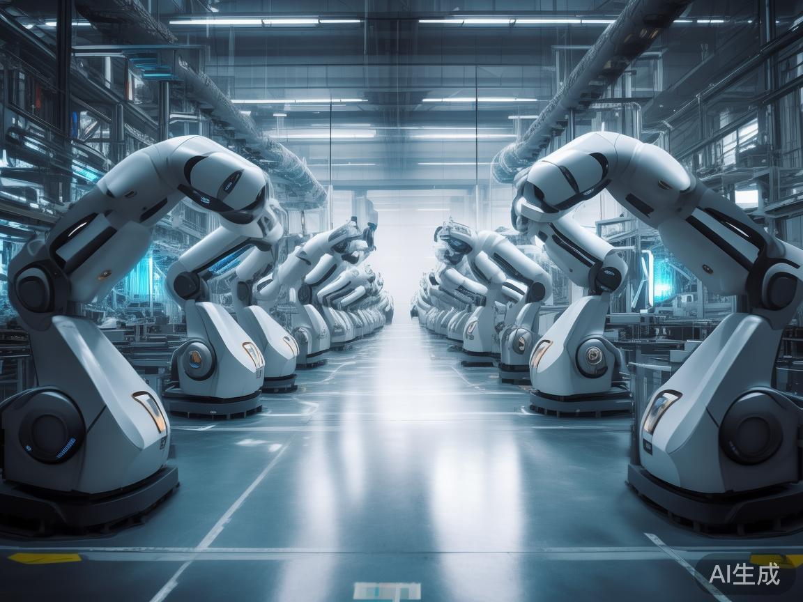 首先是自动化程度的提升。引入先进的机器人制造设备，