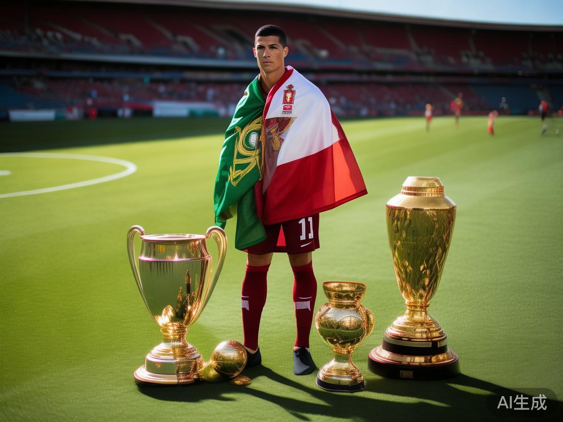 作为足球史上的传奇人物，C罗的职业生涯充满了辉煌的